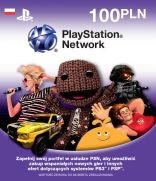 Karta PlayStation Network 100zł (kod on-line)